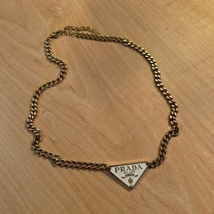 Prada necklace (repurposed)
